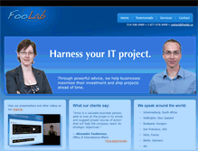 Tablet Screenshot of foolab.ca